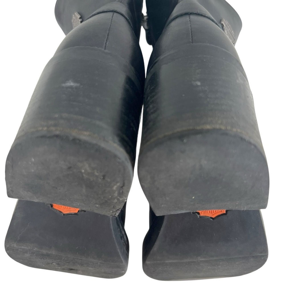 Harley-Davidson Black Heeled Boots - Picture 14 of 16